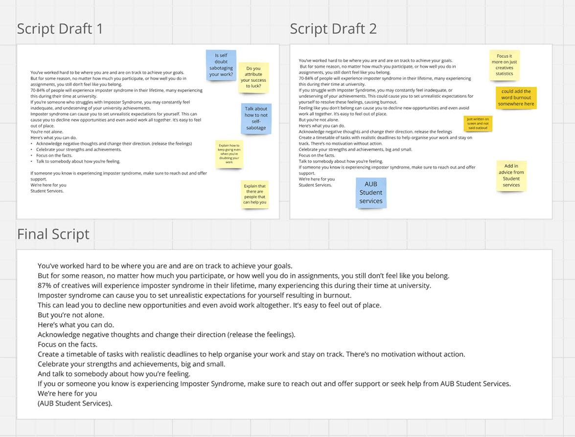 Script Development Image